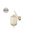 Domoletti Modern Wandleuchte mit Integrierter LED Gold