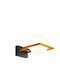 Domoletti Wandleuchte mit Lampenbirnensockel G9 Gold 16cm