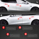 Grizzglass Protective Film Lower Door Handles Bodyshield Tesla Model Y Juniper 2024-2025 4in1