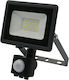 Brennenstuhl Waterproof LED Flood Light 30W Cold White 6500K IP65