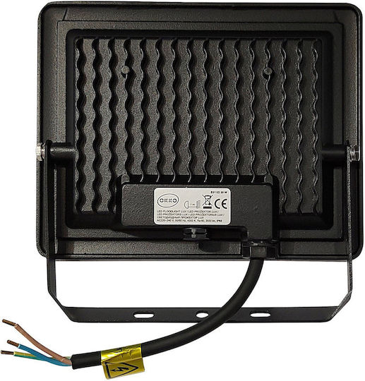 V-TAC Waterproof LED Flood Light 30W Natural White 4000K IP65
