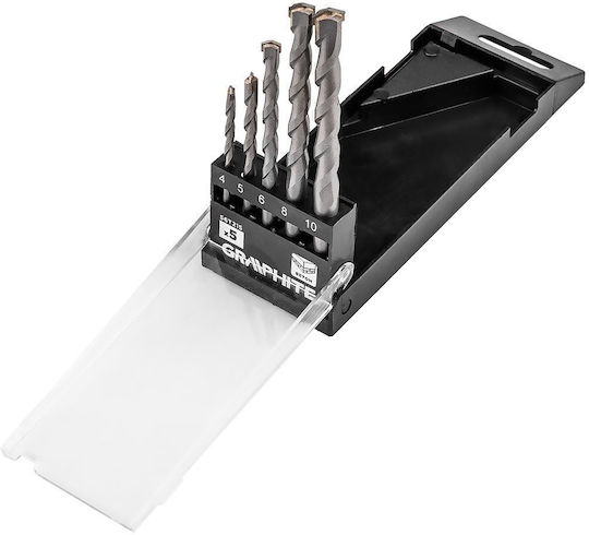 Graphite Steckdosen mit Rahmen Gastgeber HEX Set 8Stücke