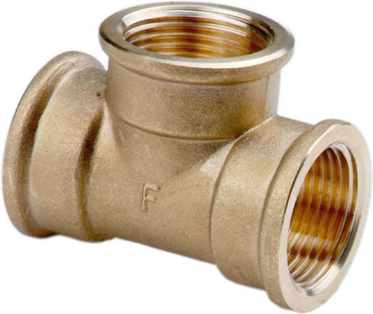Ferro Ταφ Σύνδεσης Σωλήνα Ορειχάλκινο 49mm T05Z