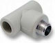 Detal-met Pipe Tee Pp External Thread 32mm X 1