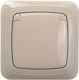 Liregus Single Walled Power Socket Waterproof with Lid Beige