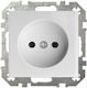 Liregus Single Walled Power Socket White