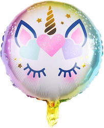 Round Birthday Unicorn Foil Multicolour Balloon 45cm Round Birthday Unicorn Foil Multicolour Balloon 45cm