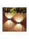 Proiector Lampă Decorativă LED Alb Rece Apus De Soare 4 Buc 10x6.5 Cm