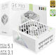 GameMax Gx Pro 750G 750W White Computer Power Supply Full Modular 80 Plus Gold