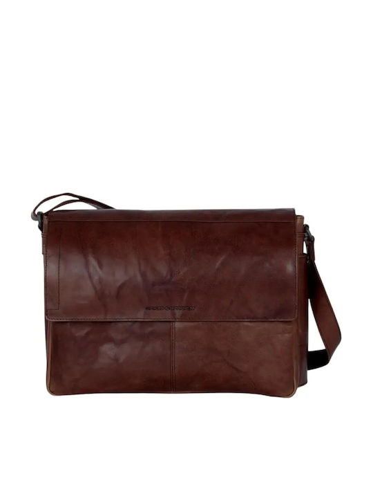 Spikes & Sparrow Leder Herren Geldbörse Braun