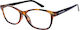 Readers Lesebrillen +1.00 in Braun Farbe RD140
