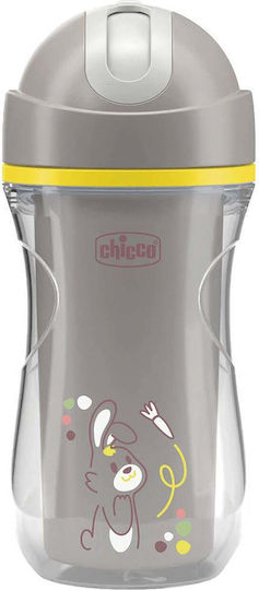 Chicco Kids Sport Cup from Silicone Beige for 14m+