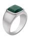 Emporio Armani Damentäuber Sevalié Ring mit Steinen aus Stahl