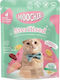 Moochie Moochie Nasses Katzenfutter mit Huhn, Leber und Lachs 70g