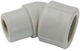 Detal-met Pipe Elbow Fitting Polypropylene Male