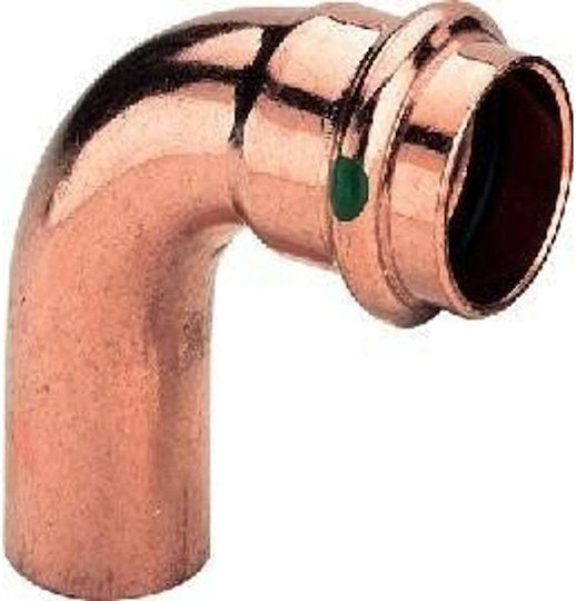 90° Elbow Viega Sc Copper Glossy Profipress 291709