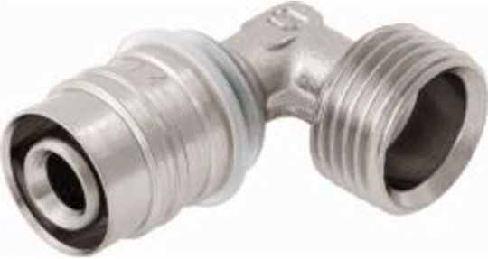 Kisan Brass Pipe Elbow 1/2" 20mm WL30.23.22.00