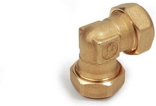 Tdm Brass Πρεσαριστή Γωνία Compr 1665 18x18 Self-tap