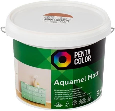 Pentacolor Acryl Hohe Temperatur Wasser Kaffee Rot Matt