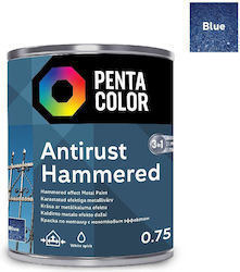 Pentacolor Pentacolor Antikorrosionsfarbe Lösungsmittel 0.75l Blau Geschmiedet