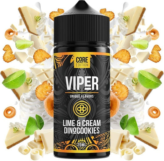Viper Shot de aromă 20ml/120ml 1 buc Lime & Cream Dinocookies