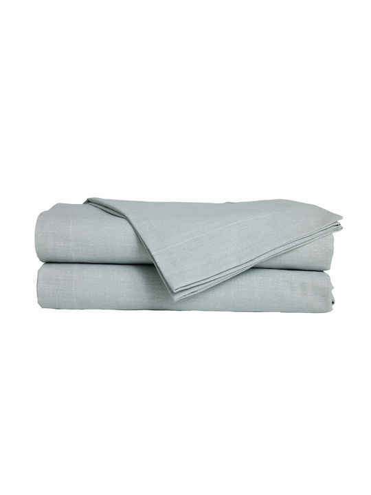 Das Home 5451 Fitted Bed Sheet 160x200+35cm Green