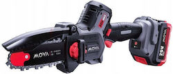 Mova Battery Pruning Chainsaw 1x2Ah Brushless 20V 1.1kg with 12cm Blade Mova Battery Pruning Chainsaw 1x2Ah Brushless 20V 1.1kg with 12cm Blade