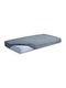 Multitex Double Bed Sheet With Rubber Hugger 140x200cm Gold