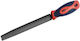 fischer Raspel / Runde Datei mit Griff