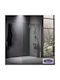 Devon Iwis Walk-In Shower Screen with Sliding Door 100x220cm Chrome