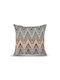 Lino Home Decorative Pillow Case Yeda Burgundy 43x43cm