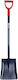Krups Gerade Schaufel mit Stiel 115cm und Metallischem Griff