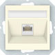 Single Network Socket RJ45 in Beige Colour