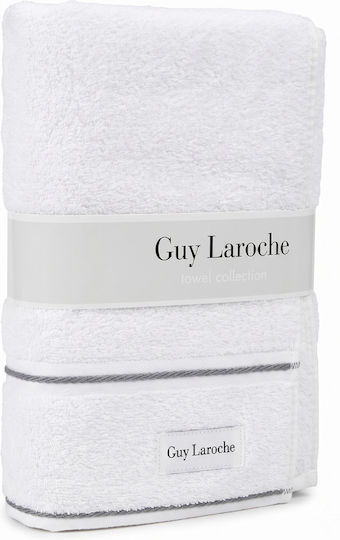 Guy Laroche Σετ Πετσέτες Μπάνιου 3τμχ Transit White