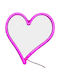 Domoletti Decorative LED RGB Heart Lamp
