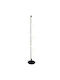 Domoletti LED Floor Lamp H150xW25cm with Natural White Light 2200lm Black