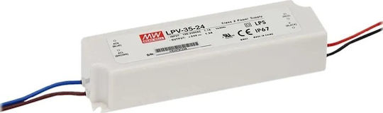 LED-Netzteile Wasserdicht IP67 Leistung 36W mit Ausgangsspannung 24V