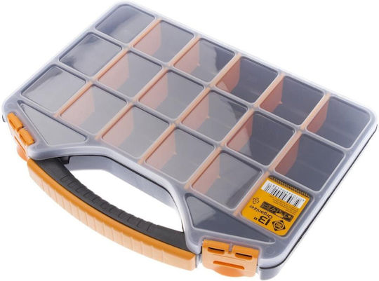 Forte Werkzeugkoffer Kunststoff P32.6xB25.7xH4.8cm