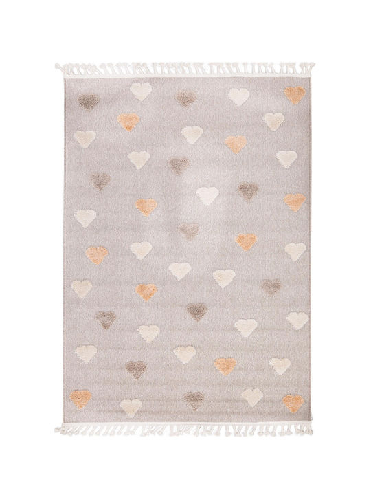 Royal Carpet Лилав 39 Детски Килим Сърца Лилав ...