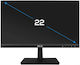 BCS BCS-MLED22FHD Монитор 22" FHD 1920x1080 с Време на реакция 5ms GTG Сребрист
