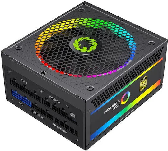 750W Черно Захранващо Блокче За Компютър Full Modular 80 Plus Gold (SAGMRGBPRO750)