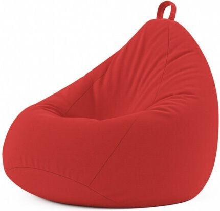 Pouf Birne Wasserdicht Canvas Logo Rot 90x90x100cm A3CANlogo-rot