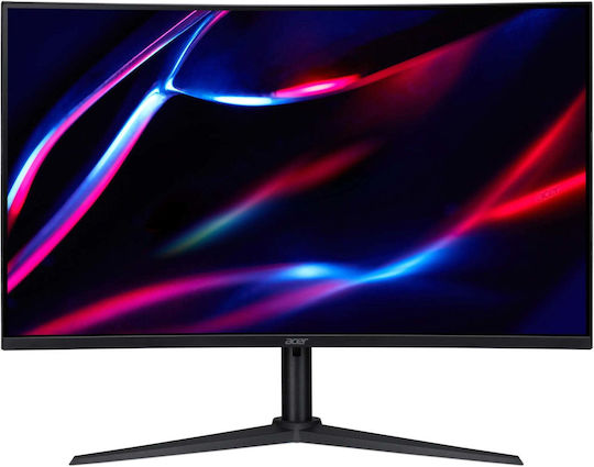 Acer Nitro XZ0 Curved Gaming Monitor 31.5" QHD 2560x1440 144Hz with Response Time 4ms GTG Silver