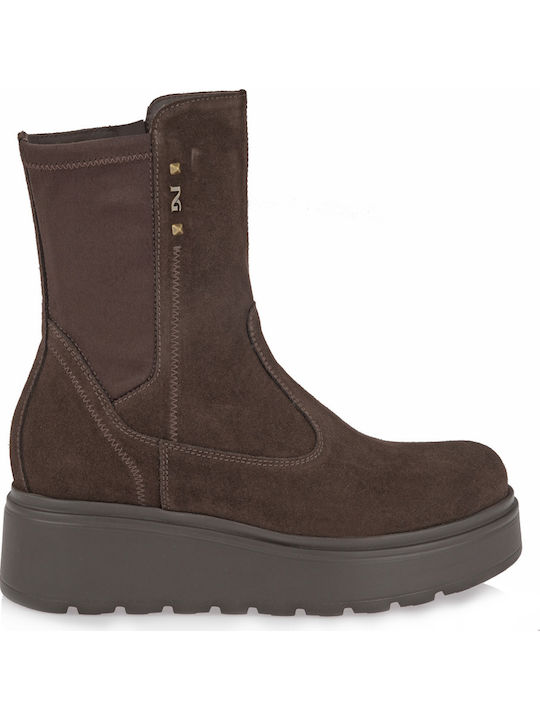 Nero Giardini Stiefeletten Damen Braun