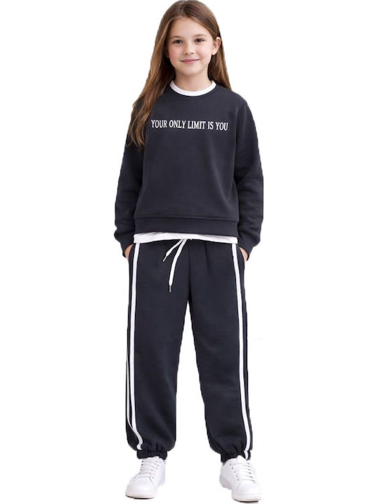Action Sportswear Kids Sweatpants Set Grey