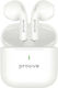 Proove Mainstream 2 Ohrstöpsel Bluetooth Kopfhörer mit Schweißbeständigkeit und Ladekoffer Weiße