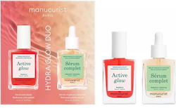 Manucurist Hydra Glow Duo Комплект за грижа за нокти и кожички