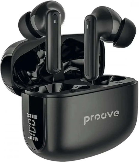 Proove Tempo In-Ear Bluetooth Kopfhörer mit Schweißbeständigkeit und Ladekoffer Schwarz