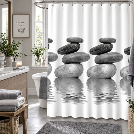 My Home Luxury Текстилна душ завеса 180x180cm 587870