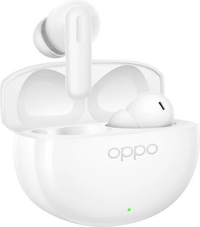 Oppo Enco Air5 In-ear Căști Bluetooth Handsfree cu Rezistență la Transpirație și Husă de Încărcare Albe